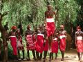 Kenyada Bir Kabile Üyeleri